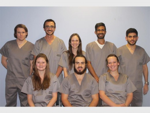 The members of the Wits Students' Surgical Society  are ready to raise funds for the Smile Foundation.