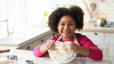 Have fun making salt dough