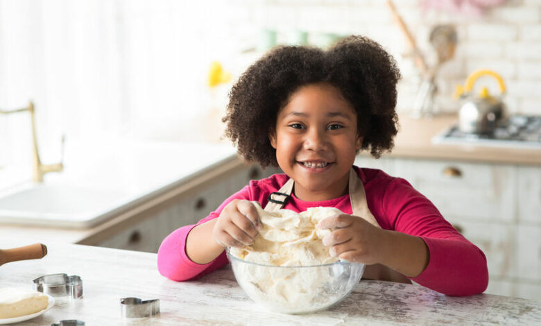 Have fun making salt dough