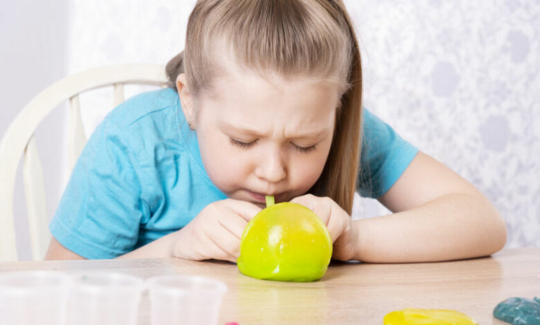 How to make inflatable slime