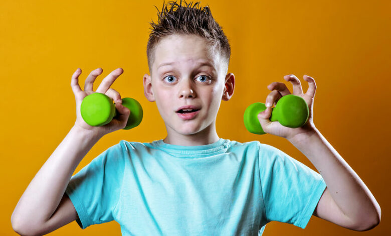Is it safe for children to lift weights?
