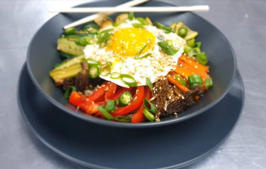 Get creative with Chef Charne's Korean Bibimbap