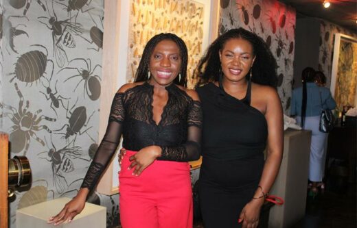 Pie Mully and Kaunda Selisho smiling