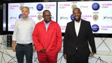 Vuma CEO Ricky Croock, MMC for Public Safety Dr Mgcini Tshwaku