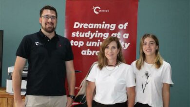 Brad Latilla-Campbell, Rebecca Pretorius and Olivia Sweidan