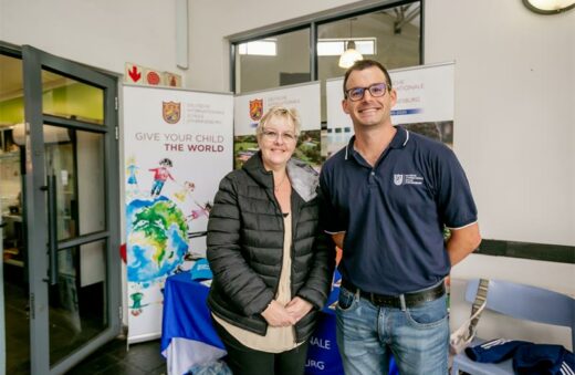Annette Holtmann and Savo Ceprnich at the event.