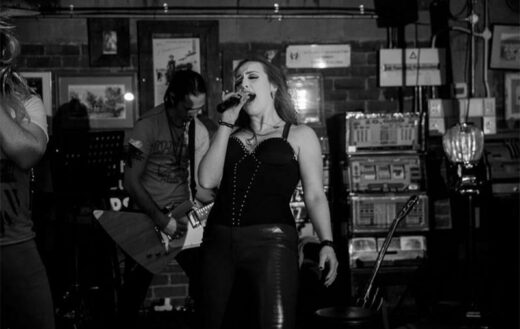 Serena Steinhauer sings.