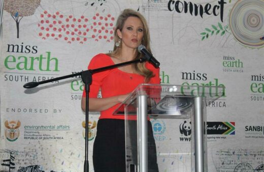Executive director of the Miss Earth SA Leadership Development Programme, Catherine Constantinides
