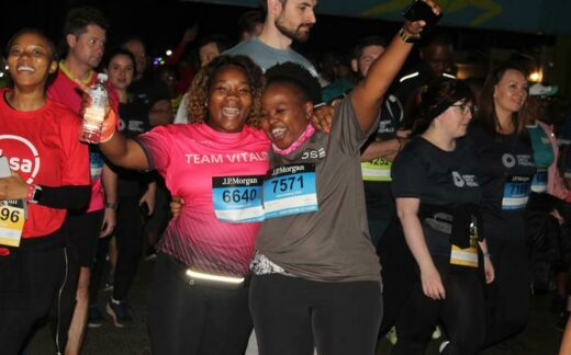 Celebrations abound as teams have fun in the challenge