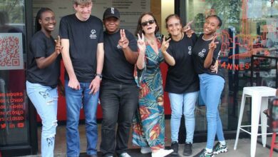 Banele Makhubo look forward to their journey to Berlin.