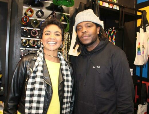 Layla Santos and Bheki Dube