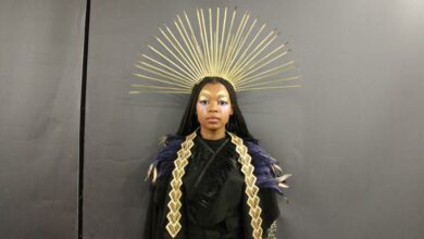 Makwapeng Maponya gets ready