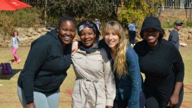 Locals enjoy a family day at Craighall Primary