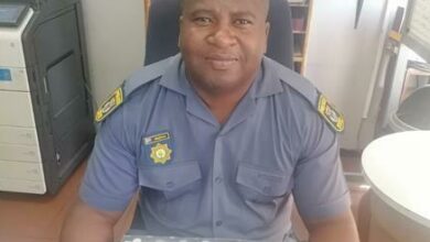 Norwood police spokesperson Warrant Officer Eric Masotsha reports on two arrested for stolen railway steel.