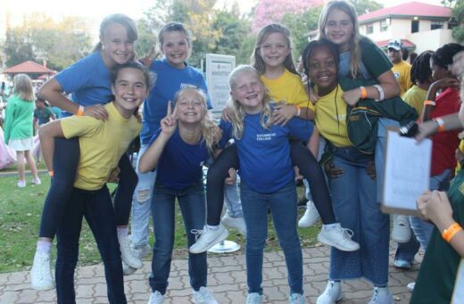 The Grade 4 marimba band members