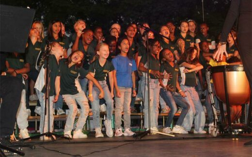The Grade 3 choir