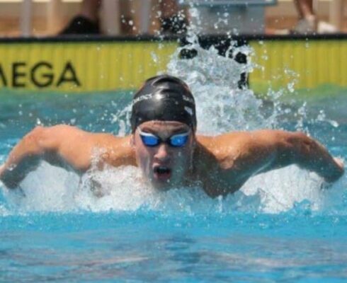 Michael van Heerde in action.