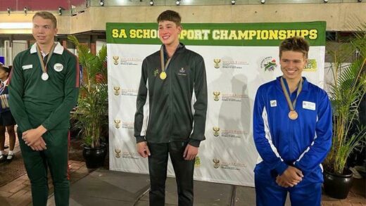 Michael van Heerde wins gold.