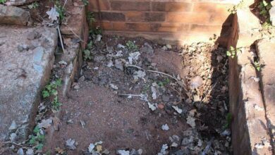 The exposed stormwater drain is supposed to be fixed by Johannesburg Water. Photo: Asanda Matlhare