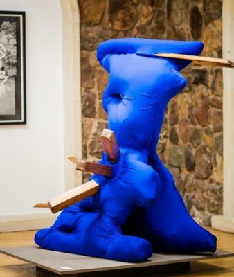 An art piece showcased by Rand Merchant Bank and Latitudes.