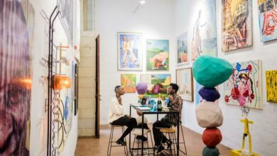 An art gallery showcased by Rand Merchant Bank and Latitudes.