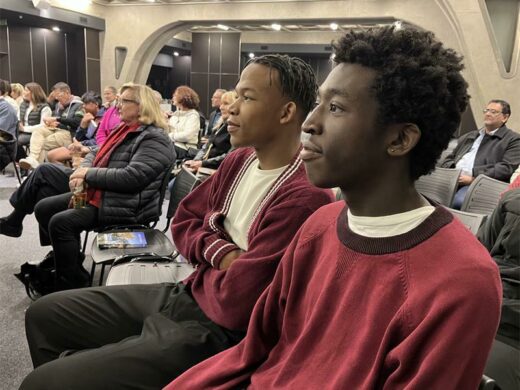 Old Johannians attend the book launch