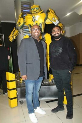 Anit and Shivaar Partab are ready to join the word of the beasts. Photo: Naidine Sibanda