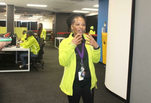 Harambee contact centre operations manager Windy Mooi has walked the journey of a job seeker before. Photo:Naidine Sibanda