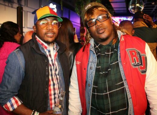 Tshegofatso Mudalamo and John Jay. Photo: Naidine Sibanda