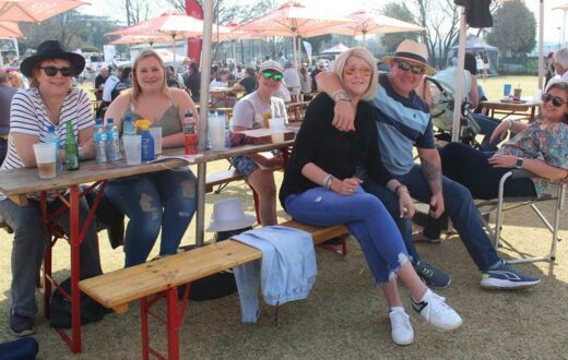 The festival offers family members time to relax and socialise. Photo: Naidine Sibanda