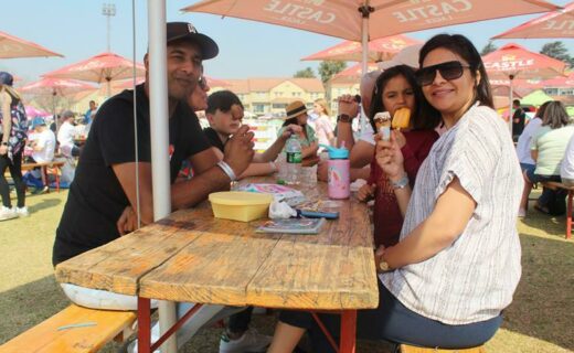 Refreshments come in handy for such a sunny day at the Wanderers Club. Photo: Naidine Sibanda