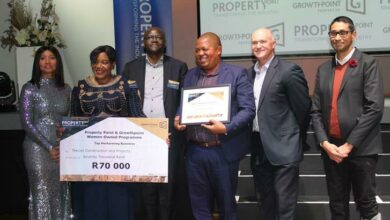 The most coveted award of the night is presented to the Top Performing Business. Photo: Naidine Sibanda