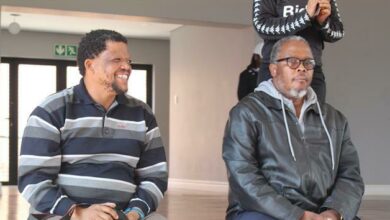 Bheki Sibiya and Bongani Gumede aim to empower youth in different ways. Photo: Naidine Sibanda