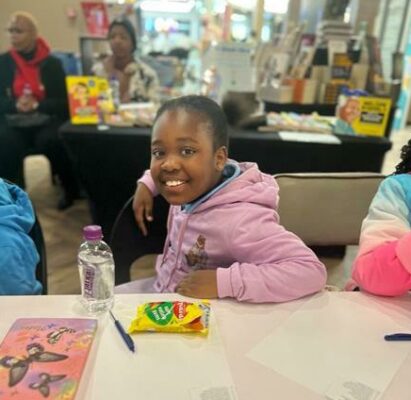 Amile Mdlalose is an enthusiastic book club member.