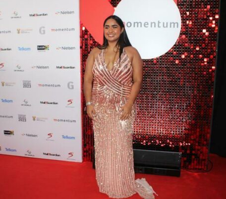 Indira Albuquerque is happy to be at the gsport4girls awards. Photo: Asanda Matlhare
