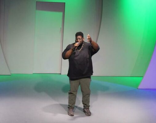 American singer Blaze sets the stage on fire with his performance. Photo: Asanda Matlhare