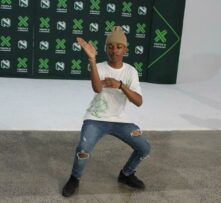 Ntokozo Kheswa dances to amapiano. Photo: Asanda Matlhare