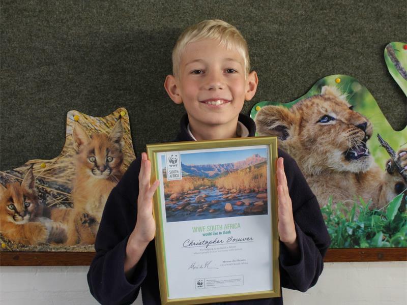 Deutsche Internationale Schule Johannesburg Grade 5 learner,