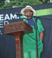 Executive director at Roedean School, Lindi Dlamini expresses the importance of water safety. Photo: Naidine Sibanda