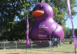 Props were part of this year's Hollard Daredevil Run. Photo: Naidine Sibanda