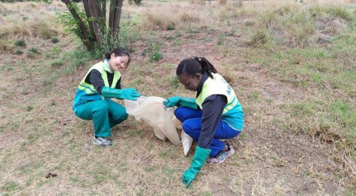 Jade Seo and Melody Ngwenya.