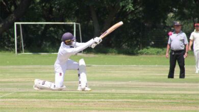 Parktown Boys player Zain Jansen at Old Parks Sports Club. Photo: Mthulisi Lwazi Khuboni