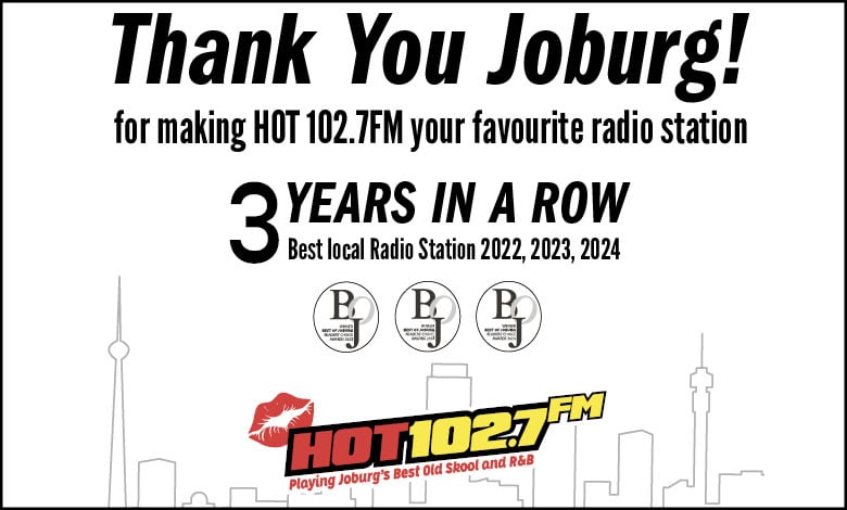 HOT 102.7FM Says Thank You! We’re Grateful for Your Vote and Support ...