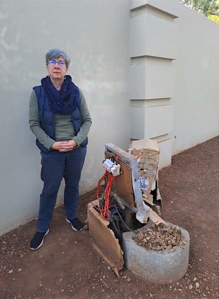 After a car chase damaged a City Power electricity box in December, exposed infrastructure, mounting delays, and alleged bribery have left residents in the dark, both literally and figuratively