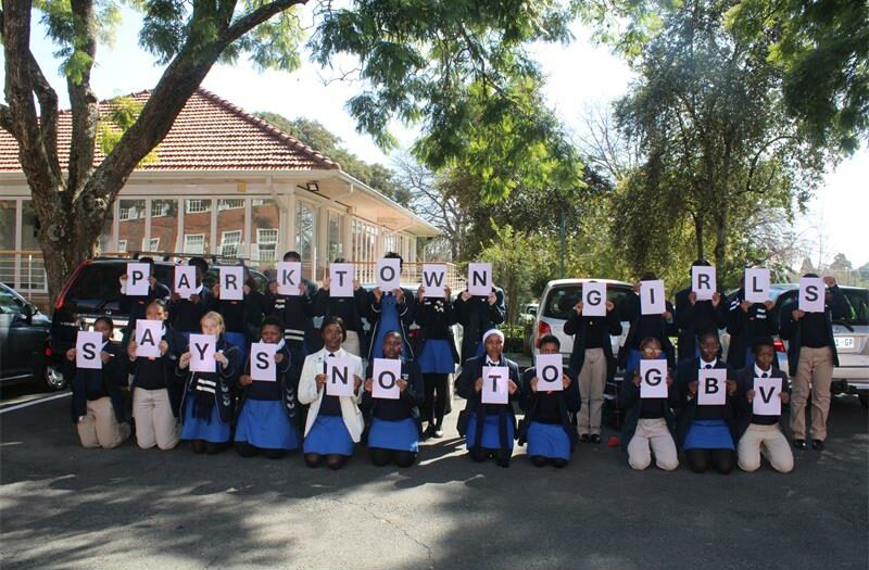 In an effort to battle GBV+F, Parktown High School for Girls organised a silent protest, coinciding with the SAPS launch of a 90-day GBV+F blitz, which began on May 1.