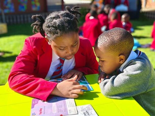 By turning their quad garden into an outdoor library, Maryvale Primary School showed its learners the magic that can come from reading.