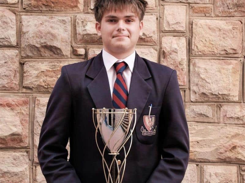 A passionate Grade 11 pupil at St John’s College, and co-mayor of the Johannesburg Junior Council, Oliver Bouilliart balances his leadership role with care and compassion.