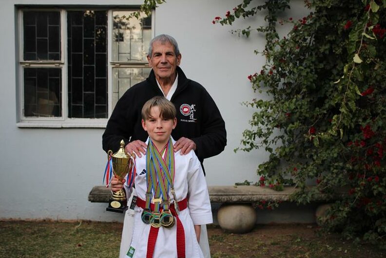 12-year-old athlete from Dorfman Parktown North dojo earns top national honour and now sets his sights on Tokyo for the 2025 KWF World Championships.