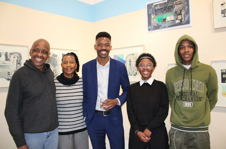 From desert dust to visual rhythm, Pebofatso Mokoena's latest exhibition transforms memory, music, and mining history into a mesmerising visual journey at The Blue House in Parkwood.