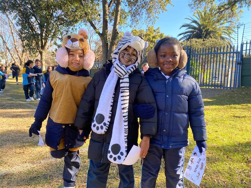 The Rosies transformed into a lively zoo of tigers and cheetahs during their PTA Big Walk. With face paint and energy, the morning highlighted the magic of community, creativity, and determination..